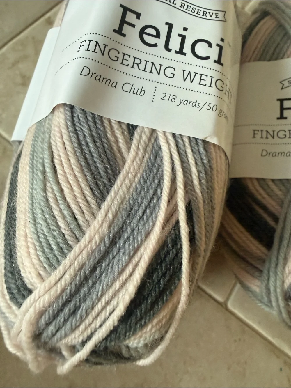 Felici Fingering Weight Yarn in Soft Pastel Multi (Special Reserve) - Drama Club